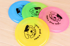 Silicone Dog Flying Disc Toy Interactive Chew Resistant Training Saucer