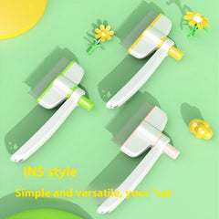 Self Cleaning Cat Dog Comb Hair Removal Grooming Flea Brush