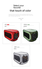 Small And Medium-sized Dog Portable Pet Car Cage