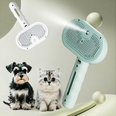 Pet Spray Hair Comb Water Mist Grooming Dematting Cleaning Brush