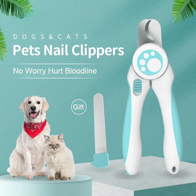 Cute Pet Nail Clippers Dogs Cats Labor Saving Grooming Trimmer