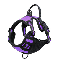 Vest-style Reflective And Breathable Chest-strap Leash