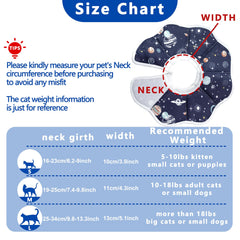 Soft Cat Cone, Adjustable Recovery Collar After Surgery To Prevent Licking Wound, Protective Cat Neck Cone, Comfortable Pet Elizabethan Collar For Cats Kittens And Puppies