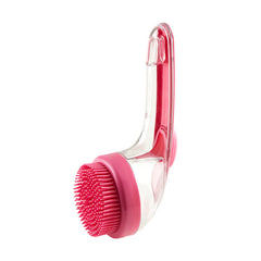 Pet Bath Brush Long Handle Dog Cat Grooming Cleaning Comb