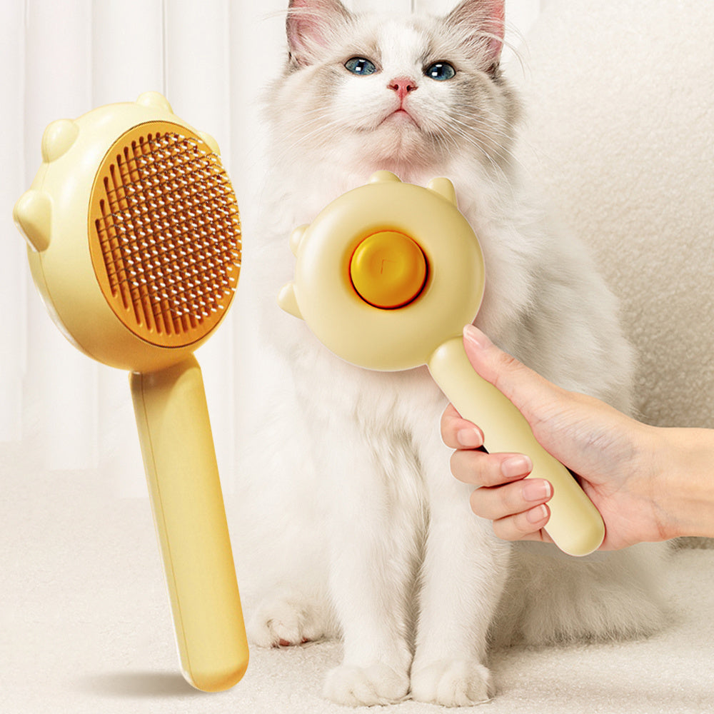 Cat Dog Massage Comb Hair Removal Grooming Cleaning Brush Tool