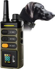 Dog Training Collar for up to 2 Dogs Remote Waterproof Rechargeable 1 Mile Range