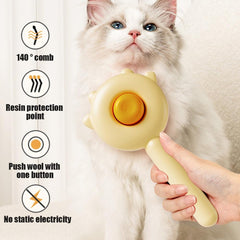 Cat Comb Massage Pet Magic Combs Hair Removal Cat and Dog Universal Needle Brush Pets Grooming Cleaning  Remove Supply Care Set  Pet Hair Cleaner Brush for Dogs Long or Short Hair Cats Pet Massage Brushes