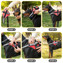 Chest Strap Dog Vest Harness Medium and Large Dog Border Collie Golden Hair Bucket Explosion proof Flushing Dog Harness