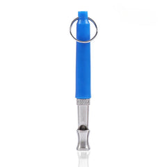 Dog Training Whistle Silent Sound Adjustable Outdoor Survival Sport Silver