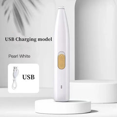 Electric Pet Trimmer for Cats & Dogs – Quiet USB Trimmer