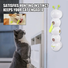 Wiggly Caterpillar Cat Toy – Automatic Motion for Endless Play!