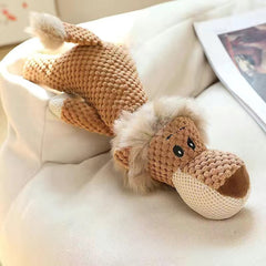 Invincible Dog Chew Toy Animal Design Heavy Chewers Durable Tough