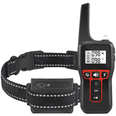 3280FT Waterproof Dog Training Collar Remote Beep Vibration Shock Features