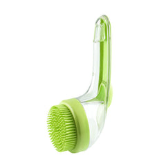 Pet Bath Brush Long Handle Dog Cat Grooming Cleaning Comb