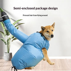Pet Drying Bag For Blowing FurUniversal For Cats And Dogs
