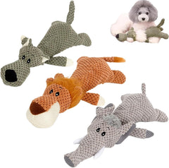 Invincible Dog Chew Toy Animal Design Heavy Chewers Durable Tough