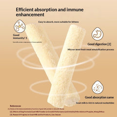Pet Treats Freeze-Dried Goat Milk Sticks & Chicken Chew Sticks
