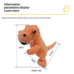 Pet-Resistant Chewable Crinkle Paper Dental Toy With Plush Bubbles