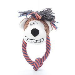 Playful Paws Cotton Rope Toys - Interactive Dog Teeth Cleaning And Sound Grinding Pet Toys