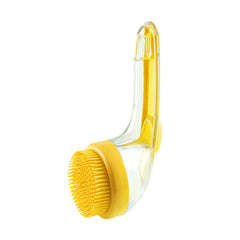 Pet Bath Brush Long Handle Dog Cat Grooming Cleaning Comb