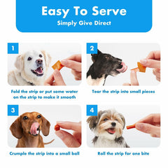 Dog Vitamins Multivitamin Eye Hip Joint Gut Dental Strips